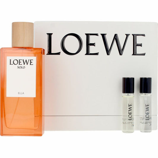 Women's Perfume Set Loewe Solo Ella